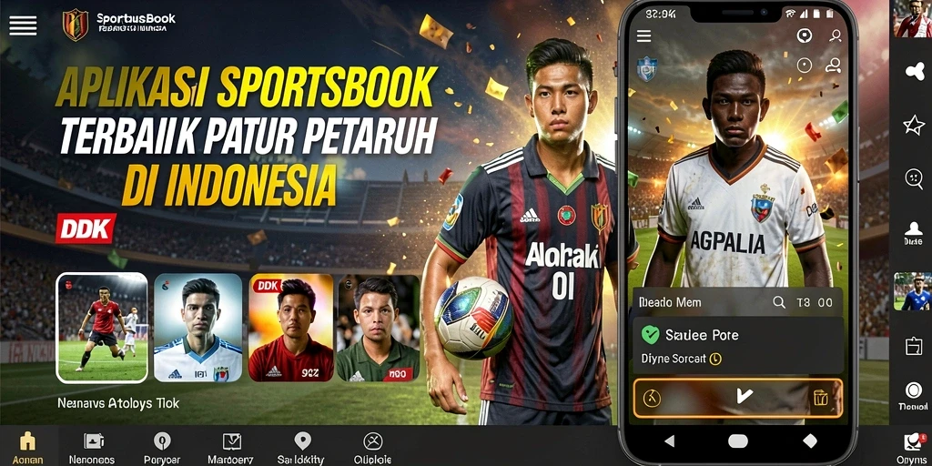 Tampilan menarik dari gameplay Sportsbook DKK saat memasang taruhan.