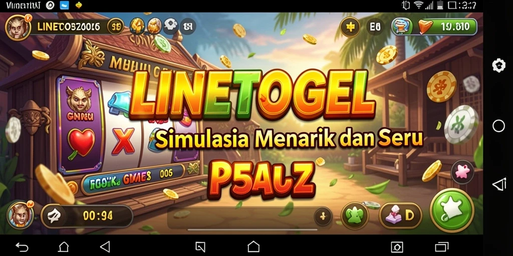 Tampilan gameplay seru dari LINETOGEL dengan grafik menarik.