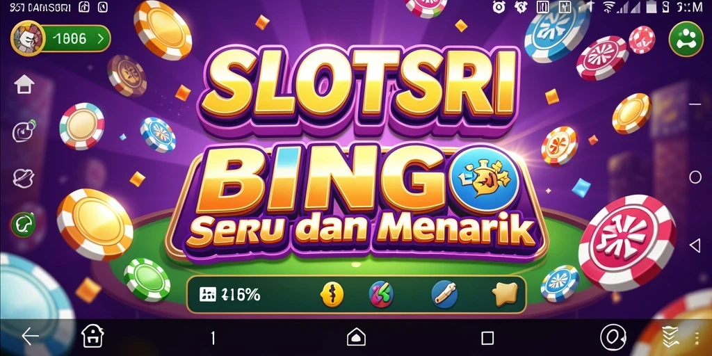 Tampilan gameplay Bingo yang seru di SLOTSRI.