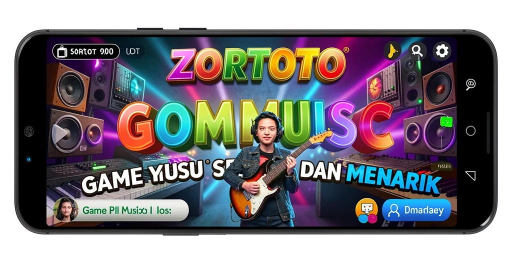 Tangkapan layar ZORTOTO menampilkan antarmuka permainan yang dinamis dan interaktif.